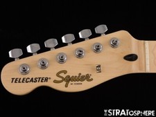 ESQUERDA Fender Squier Affinity Telecaster PESCOÇO + SINTONIZADORES, peças para Tele Maple comprar usado  Enviando para Brazil