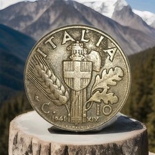 Centesimi 1941 xix usato  Viu