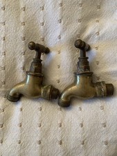 Vintage brass taps for sale  DEVIZES