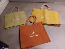 Neptune hessian tote for sale  EASTLEIGH