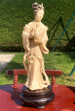 Statuette asiatique ancienne d'occasion  Nangis