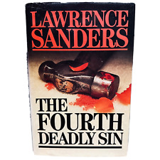 O Quarto Pecado Mortal de Lawrence Sanders Livro de Capa Dura Mistério Vintage 1985 comprar usado  Enviando para Brazil