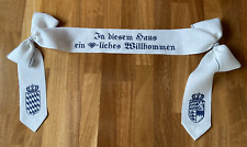 Schleife deko handgestickt gebraucht kaufen  Erding