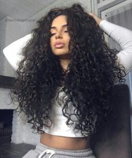 Usado, Peruca feminina afro encaracolada peruca longa completa cabelo encaracolado fantasia brasileira cosplay comprar usado  Enviando para Brazil