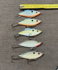 (5) Iscas de pesca iscas artificiais sem lábios Bill Lewis Rat L Trap 1/2 onça comprar usado  Enviando para Brazil