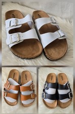 Vegan leather sandals for sale  CRAWLEY