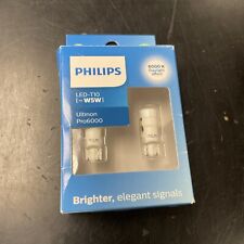 Usado, Lâmpadas Philips LED Pro6000 SI T10 W5W 6000K xenônio branco 0,9W 12V comprar usado  Enviando para Brazil