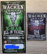 Wacken eintrittskarte festival gebraucht kaufen  Hamburg