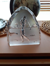 Man golfer crystal for sale  BLAIRGOWRIE