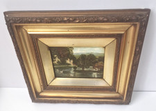 Framed oil canvas for sale  ILFRACOMBE