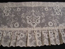 Lace valance ruffled for sale  Smithsburg