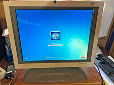 Usado, Monitor de computador vintage Samsung SyncMaster 210T display LCD com adaptador CA comprar usado  Enviando para Brazil