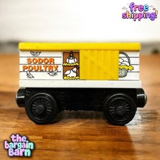 Thomas & Friends 2003 Vintage Trilho Ferroviário de Madeira Sodor Aves Frango Carro comprar usado  Enviando para Brazil