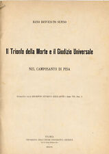 The Triumph Della Morte And The Judgement Universale IN Camposanto Pisa Supino comprar usado  Enviando para Brazil