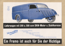 Prospekt dreirad auto gebraucht kaufen  Döbeln