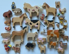 Großer konvolut holztiere gebraucht kaufen  Stuttgart