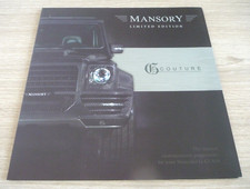 Brochure automobile mansory d'occasion  Libourne