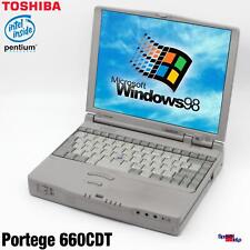 Notebook Toshiba Portege 660CDT Windows 98 Paralelo RS-232 PA1126E comprar usado  Enviando para Brazil