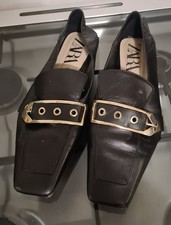 Zara leather square for sale  CHESTERFIELD