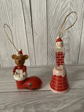 Pair wooden christmas for sale  WHITEHAVEN