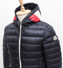 Autêntica Jaqueta Masculina Moncler Ceze Down Puffer com Capuz Azul Marinho Tamanho 4 M/G comprar usado  Enviando para Brazil