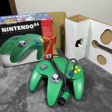 Green nintendo n64 for sale  Lakewood