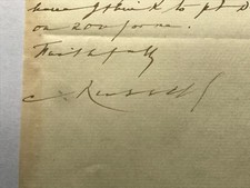 Charles russell baron usato  Guidonia Montecelio