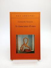 Ciascuno suo sciascia usato  Roma
