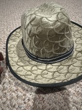 Chapéu vintage Johnnie Walker 7M 57 veludo em relevo aba larga Fedora uísque promocional comprar usado  Enviando para Brazil