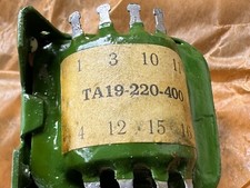 Transformer TA 19-220-400 Fabricado na URSS NOVO!!! lote 1 peça+ comprar usado  Enviando para Brazil