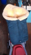 Echtes lamm fusssack gebraucht kaufen  Thiersheim