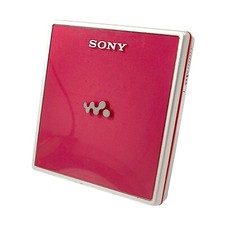 Sony MZ-E620 MiniDisc Player Vermelho Rosa - Funcional Testado MD comprar usado  Enviando para Brazil