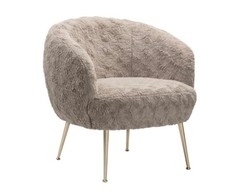 Mocha tub chair for sale  WATFORD