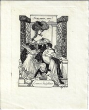 Franz bayros exlibris gebraucht kaufen  Berlin