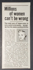 1943 tampax tampons d'occasion  Expédié en Belgium
