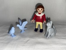 Playmobil fillette chat d'occasion  Gelles