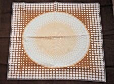 Mantel de Mesa Entretecho 60er 70er 60s 70s Vintage Braun 88x78cm Patrón comprar usado  Enviando para Brazil