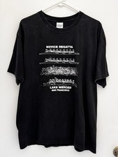 Camisa Regata Masculina LAKE MERCED SAN FRANCISCO Novato G Preta Gildan Decote Redondo Antiga, usado comprar usado  Enviando para Brazil