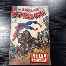 Amazing Spider-Man #43 (1966) 3rd App Rhino. 2º App/1º Full Mary Jane FN/VF comprar usado  Enviando para Brazil