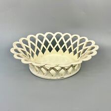 Creamware reticulated basket. for sale  DUNSTABLE