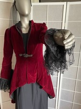 Mantel samt rot gebraucht kaufen  Köln