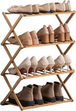 wooden shoe rack for sale  SALFORD
