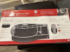 Teclado e mouse Microsoft Advanced ergonômico laser desktop 4000 usados comprar usado Teclado e mouse Microsoft Advanced ergonômico laser desktop 4000 usados comprar usado  Enviando para Brazil