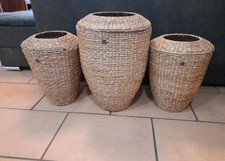 Pflanzenkörbe rattan teilig gebraucht kaufen  Oberhausen