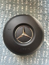 Capa bolsa buzina Mercedes Benz (volante AMG) - C E CLS W205 W213 C257 W257 comprar usado  Enviando para Brazil