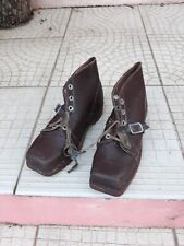 Paire galoches cuir d'occasion  France