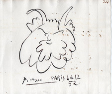 Disegno pablo picasso usato  Cava Manara