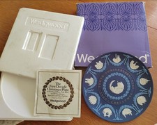 Wedgwood christmas plate for sale  IVYBRIDGE