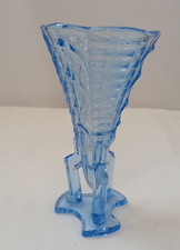 Art deco blue for sale  IPSWICH