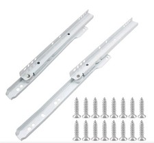 Kit de corrediça de gaveta de montagem inferior 10", trilhas de aço 10 pares  comprar usado  Enviando para Brazil